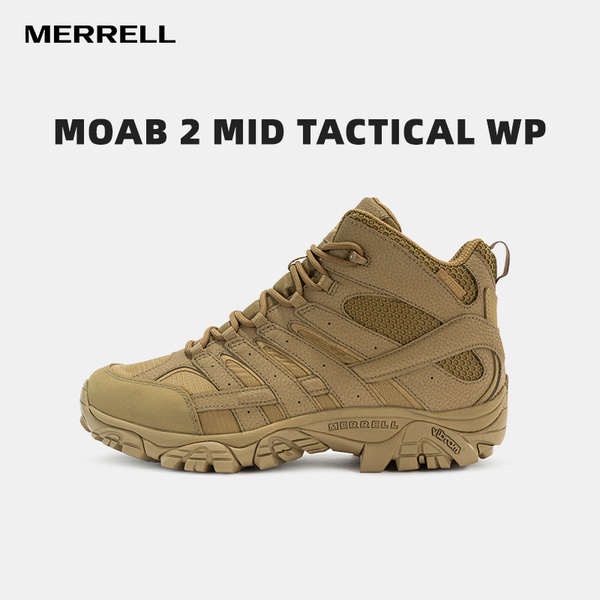 MERRELL MERRELL TACTICAL WP กันน้ํา TACTICAL รองเท้าผู้ชาย Professional กีฬากลางแจ้งรองเท้าวิ่งรองเท
