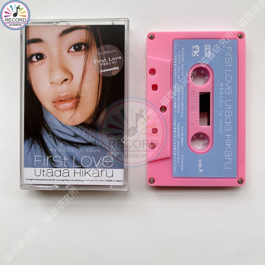 Original UTADA HIKARU First Love Pink limited edition Cassette Tape