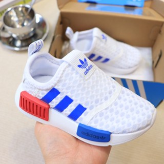 Ad NMD 360 C รองเท้าผ้าใบเด็ก กันกระแทก แบบยืดหยุ่น