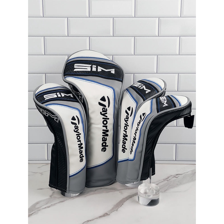 [Taylormade] Golf Club Cover Club Head Cover No. 1ไม้ปกเหล็กไม้คลับหมวกป้องกัน คิวเอฟเน่