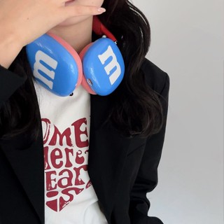 Good Things m เคสหูฟัง ฟิล์มป้องกัน ลายการ์ตูนถั่ว สําหรับ Airpods max