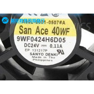 Sanyo A90L-0001-0507 A 9WF0424H6D05 24V 0.11A พัดลมอินเวอร์เตอร์ Mitsubishi
