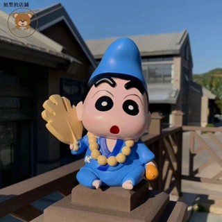 ฟิกเกอร์ รูปพระพุทธรูป Jigong Crayon Shin-Chan Little Buddha น่ารัก สร้างสรรค์ ราคาถูก สําหรับตกแต่งบ้าน รถยนต์