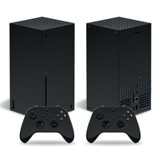 สติกเกอร์ฟิล์มคาร์บอนไฟเบอร์ สีพื้น สําหรับติดตกแต่ง Microsoft xboxseriesX XSX xbox series X