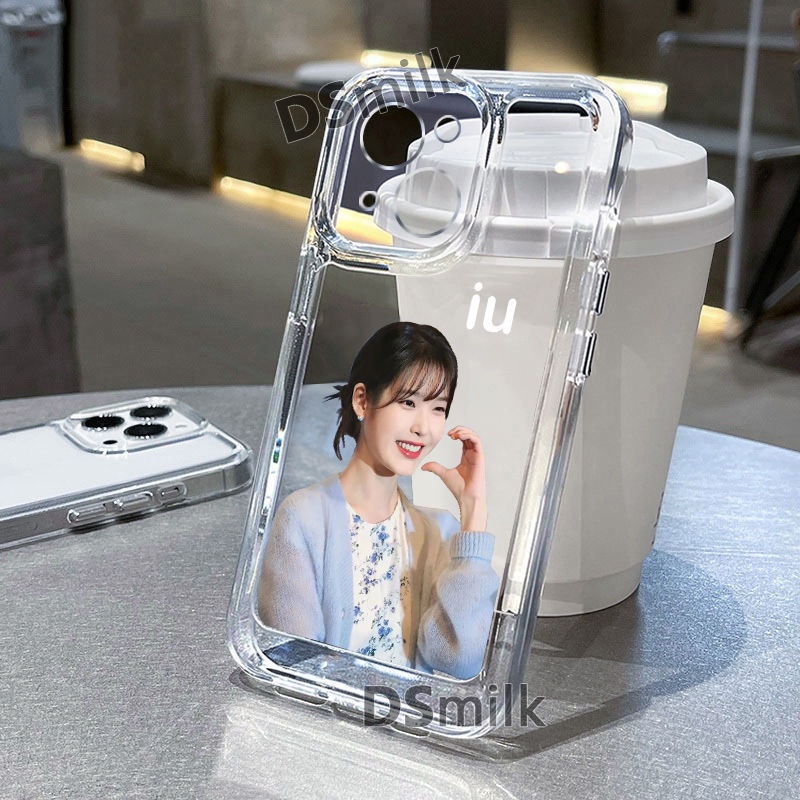 เคสโทรศัพท์มือถือ ลายนักร้อง IU Lee Ji Eun สไตล์เกาหลี สําหรับ Apple iPhone15 14 13 12 11 Promax 6 7 8 Plus XS XR