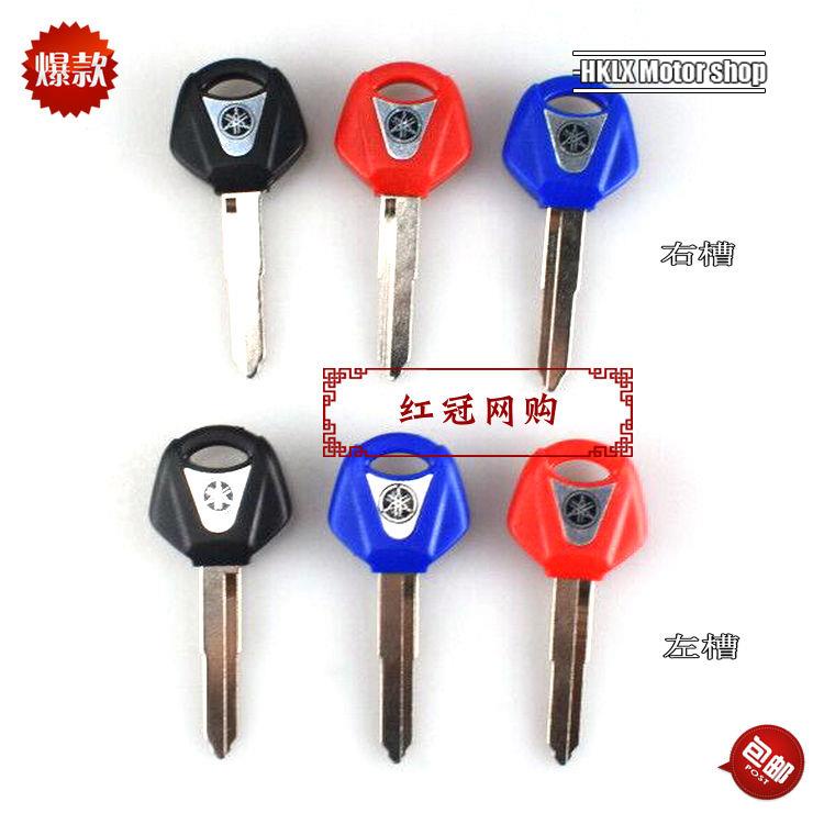 กุญแจรถจักรยานยนต์ Yamaha R1 R6 MT07 MT09 Fuxi Qiaoge Xunyou JOGi Wildfire Key คุณภาพสินค้าสูง