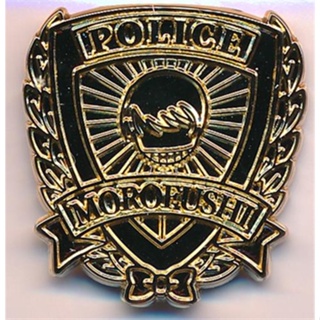 [ส่งจากญี่ปุ่น] Detective Conan Live Museum Halloween Gift Police Pins Kagemitsu Morofushi Goods L04372976