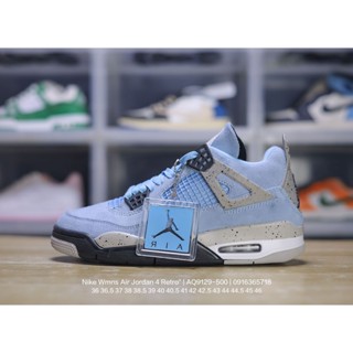 Air Jordan 4 Retro "Canyon Purple" AJ4 Generation รองเท้ากีฬา รองเท้าบาสเก็ตบอลลําลอง สไตล์เรโทร