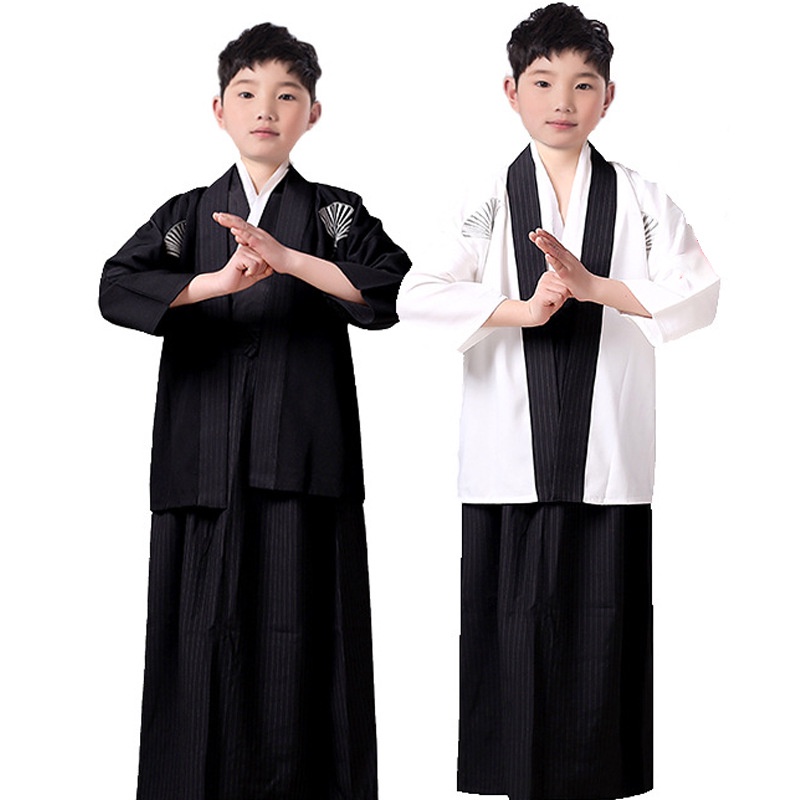 พร้อมส่ง เสื้อผ้ากิโมโน / ซามูไรสำหรับเด็กญี่ปุ่น / เครื่องแต่งกายภาพถ่าย / การแสดงคอรัสนักเรียน
