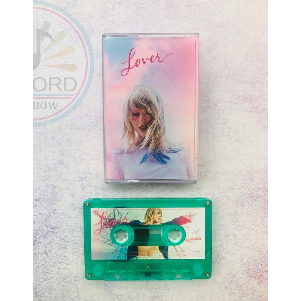 Original Taylor Swift lover Cassette Tape Green version