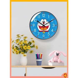 นาฬิกาแขวนผนัง นาฬิกาดิจิตอลติดผนัง Ipla 6811 Dora A Dream Cartoon Wall Clock Living Room Watch Early Education Doraemon Clock นาฬิกาเงียบควอตซ์