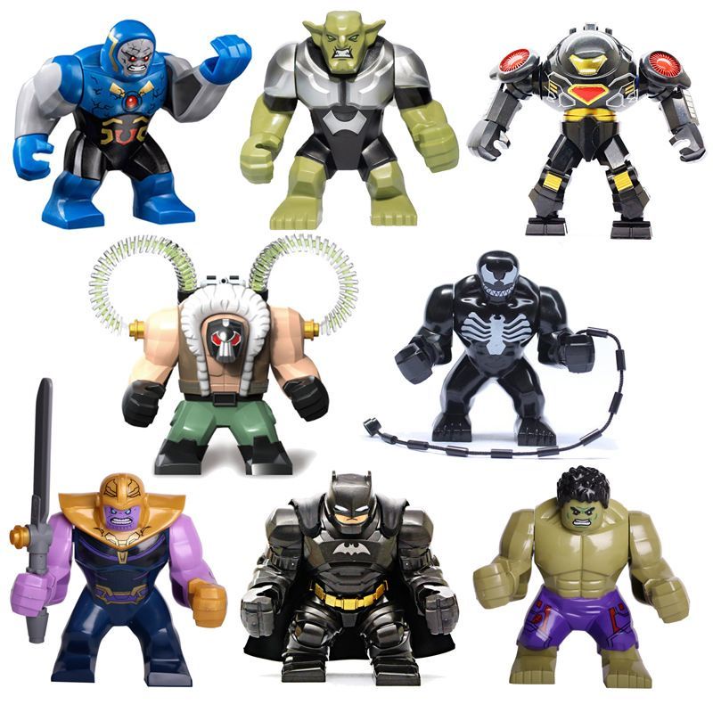 บล็อกตัวต่อเลโก้ รูป Demon Daxed Batman Venom สีเขียว สําหรับผู้ใหญ่