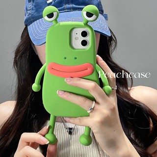 Zhao Lusi เคสโทรศัพท์ซิลิโคน ลายกบน่ารัก ขายาว สําหรับ Huawei p40 p50 nova7pro 9 mate40666