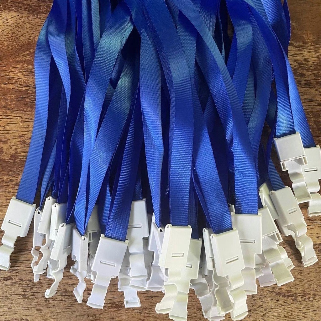 Work Permit Lanyard Badge Card Lanyard Work Card Lanyard 50 ชิ้น 1.5 ซม. Lanyard Work Permit Lanyard