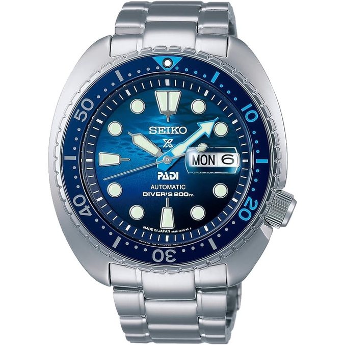 Seiko Prospex Diver Scuba Padi Special Edition ~The Blue~ นาฬิกาข้อมือ สําหรับผู้ชาย Sbdy125
