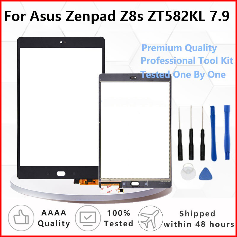 ✧ใหม่ แผงหน้าจอสัมผัสดิจิทัล LCD ด้านนอก 7.9 นิ้ว แบบเปลี่ยน สําหรับ Asus Zenpad Z8s ZT582KL [1528]