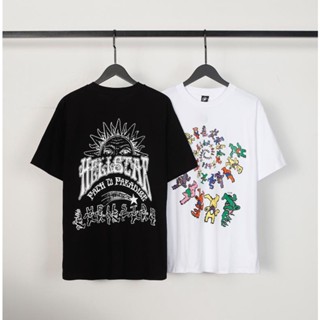 ใหม่ เสื้อยืดแขนสั้น พิมพ์ลาย Hellstar Hellstar Dancing แบบเกลียว