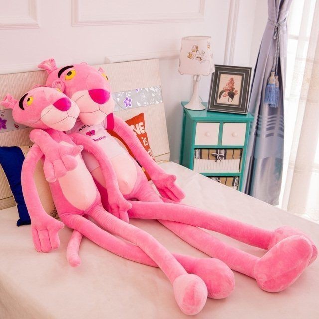หมอนตุ๊กตา Pink Panther Ragdoll ของขวัญวันเกิด สําหรับแฟนสาว วันวาเลนไทน์ เพื่อนร่วมชั้น 3.16