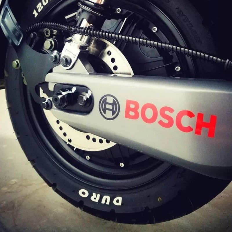 สติกเกอร์สะท้อนแสง กันน้ํา ลาย BOSCH BOSCH สําหรับติดตกแต่งรถยนต์ รถจักรยานยนต์
