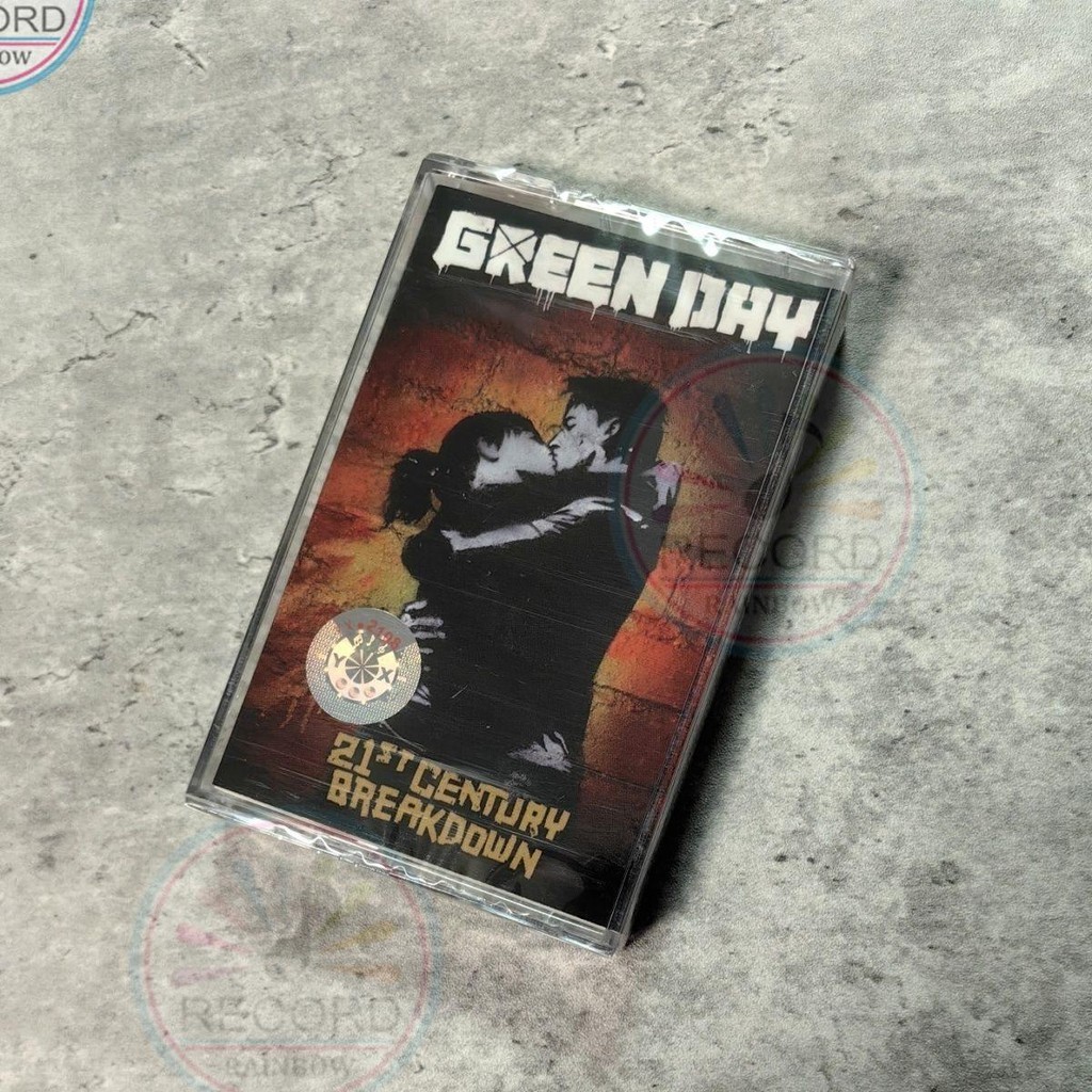 Original Green Day 21St Century Breakdown Cassette Tape + Lyric Book Collector's Edition