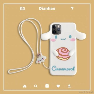 เคสโทรศัพท์มือถือ แบบนิ่ม ลายการ์ตูนสุนัข Cinnamon สามมิติ สําหรับ Huawei nova7 nova5 P30 Honor 7x mate20 Honor 20 nova6 mate20x nova5i mate30 novae4e P30 pro