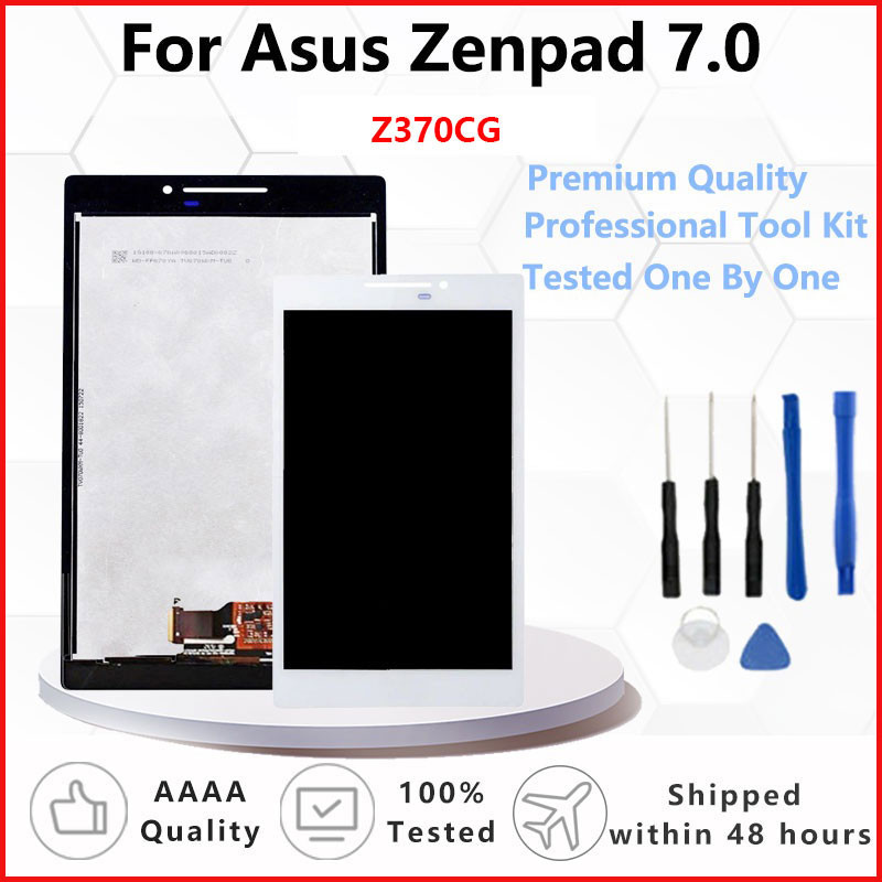 ✧หน้าจอสัมผัส LCD 7.0 นิ้ว พร้อมกรอบ สําหรับ Asus ZenPad 7.0 Z370CG Z370 Z370 Z370 [1528]