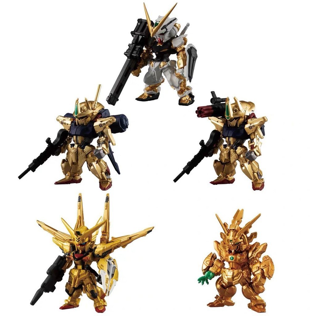 Bandai Gundam FW CONVERGE Gold Edition ชุดสูท สีทอง