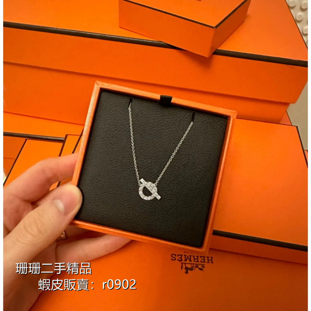 สร้อยคอมือสอง HRS Love Marsse Finesse ขนาดเล็ก สไตล์ไฮเอนด์สำหรับผู้หญิง