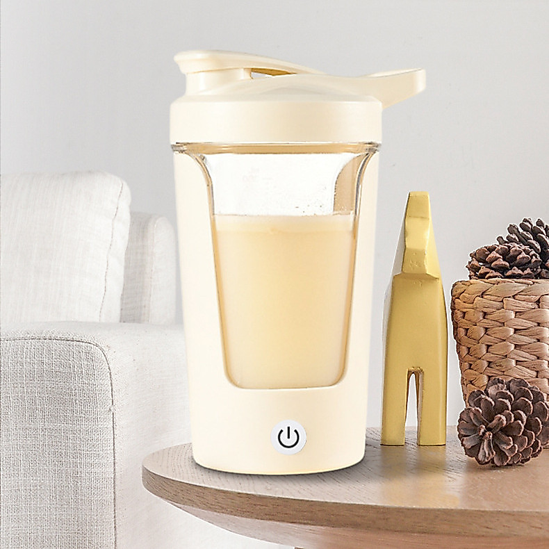 Shaker Cup Lazy Blender Cup Coffee Protein Powder Blender Cup Fitness Portable Cup