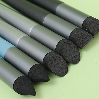 3 ชิ้น/กล่อง Soft Sponge Head Oil Pastel Rub Pens - Professional Gallery ภาพวาดสีน้ํามันปากกาเจล - แปรงรอยเปื้อนการวาดภาพ