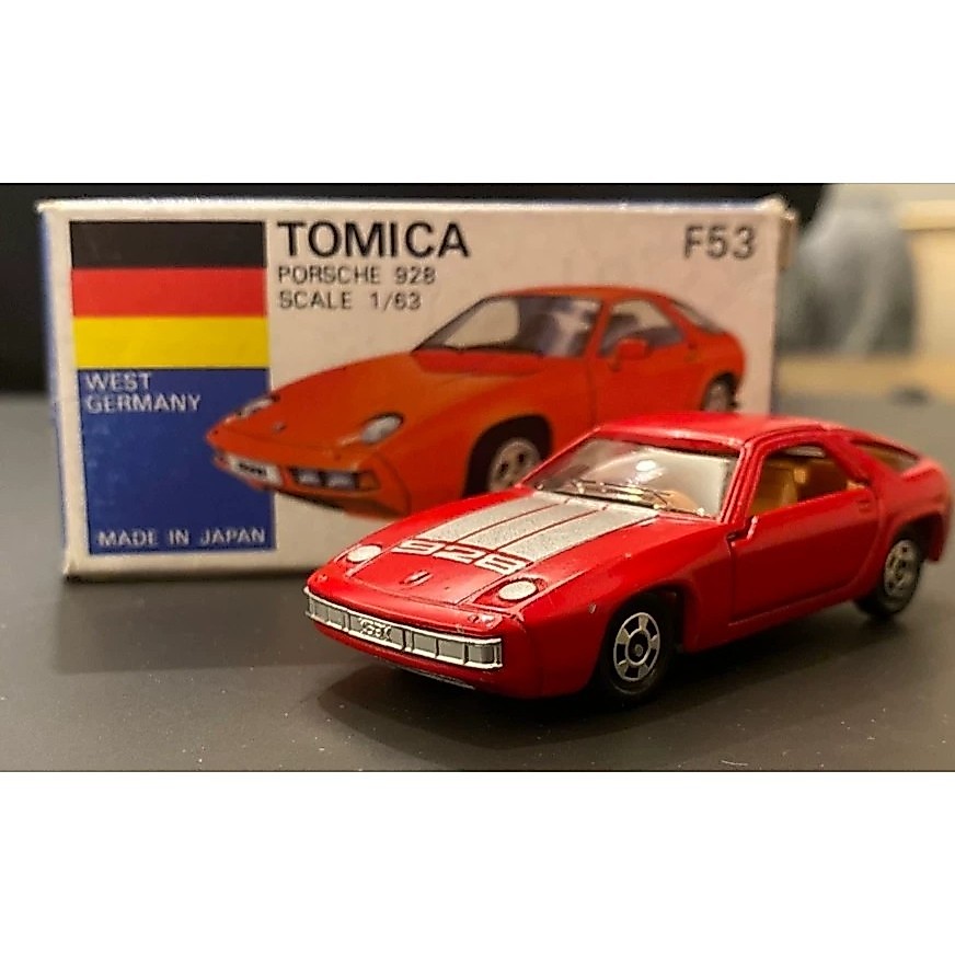 Tomy tomica tomy tomica Japan Made รถต่างประเทศ Series F53 Porsche 928