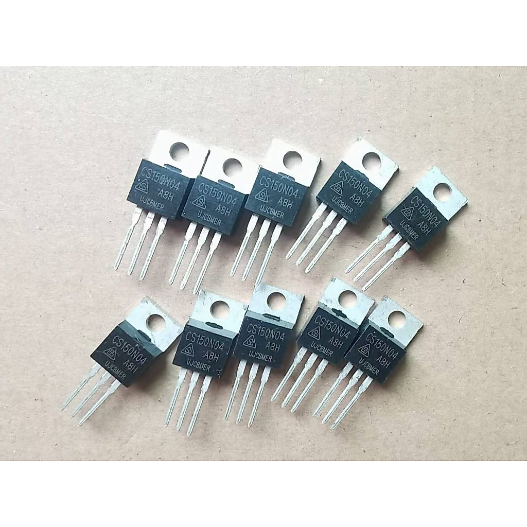 ((10 ชิ้น) CS150N04A8 CS150N04 150A40V TO-220 หลอดผลภาคสนาม