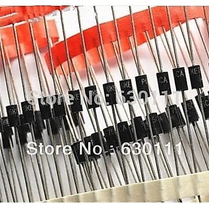 ไดโอด 100 ทีวี P6KE27CA PKE30CA P6KE33CA P6KE36CA P6KE39CA P6KE43CA P6KE47CA P6KE51CA P6KE56CA P6KE6