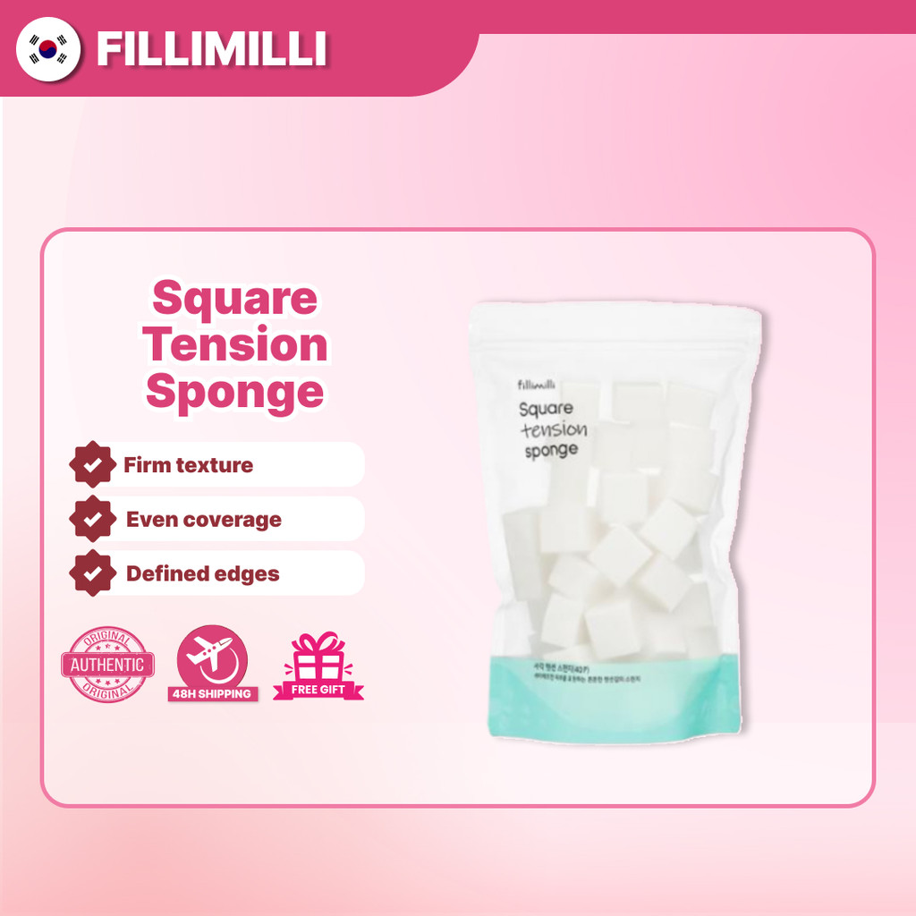 Fillimili Square Tension Sponge (40p)
