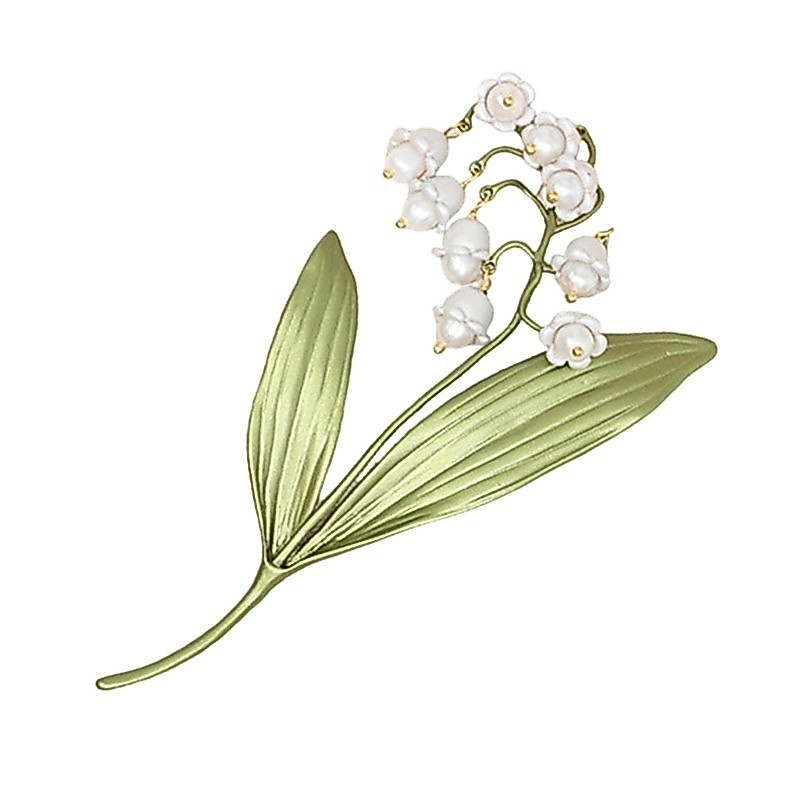 YOI Elegant Orchids Badge เสื้อผ้า Fastener แฟชั่น Orchids เข็มกลัด Orchids Lapel Pin เสื้อผ้าเครื่อ