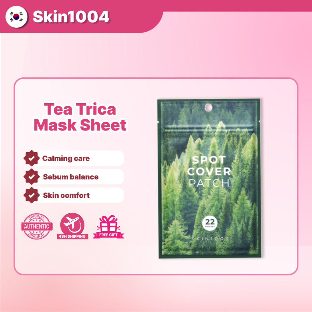 SKIN1004 Magadascar Centella Tea-Trica Mask Sheets 22ea