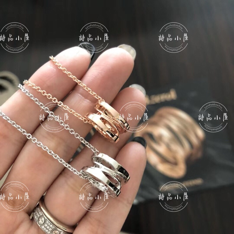 สร้อยคอมากความหรูหรา ชุบทองแท้ สำหรับฤดูใบไม้ผลิ bdc