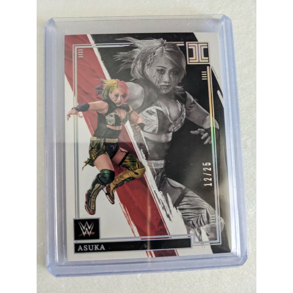 限量25張 2022 Panini Impeccable WWE ASUKA 明日華