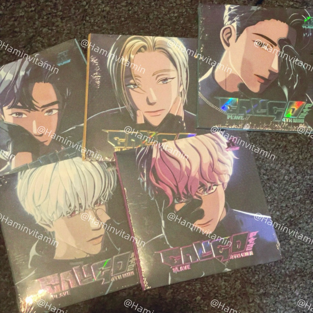 Plave ID ver. Album ID 💙💜💗❤️🖤 Caligo Pt 2 SEALED OFFICIAL ALBUM