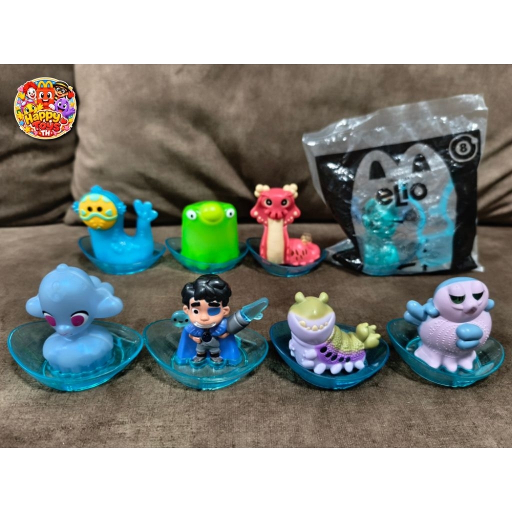[เอลิโอ8แบบ]​ McDonald's Happy Meal Disney Pixar Elio ปี 2024 มือสอง ของสะสม ของเล่นแมค​ แฮปปี้มีล แ