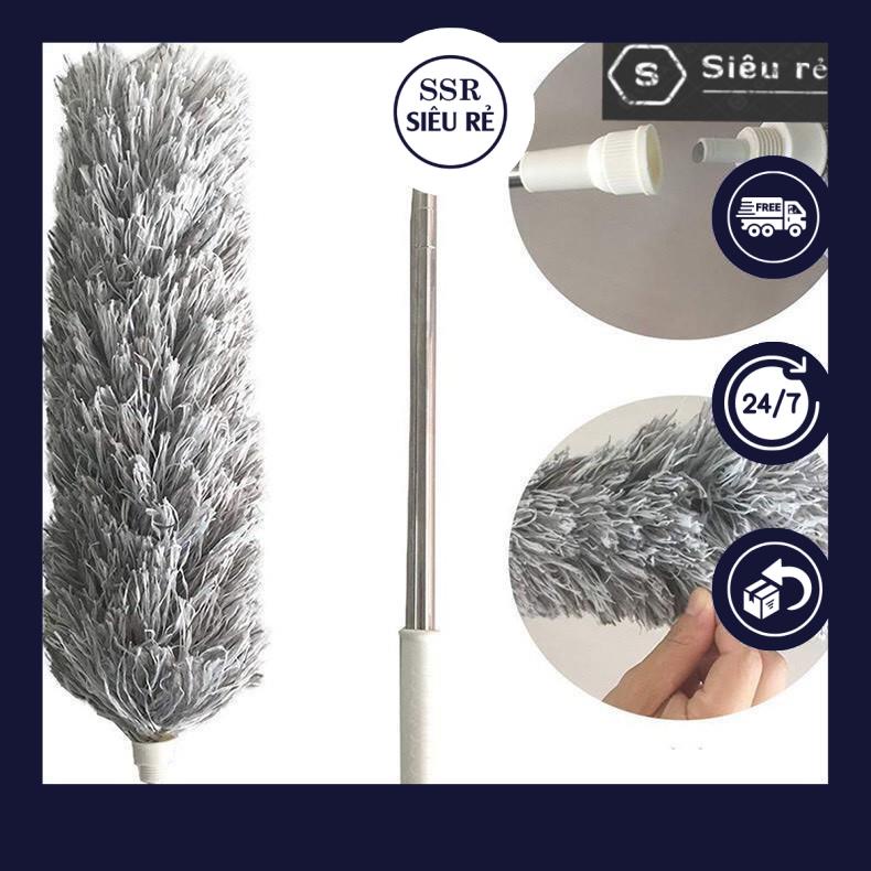 แปรงปัดฝุ่นเพดาน Spider Web สําหรับทําความสะอาดรายการเหนือศีรษะ ยาว 2m8 พับอัจฉริยะและสะดวก