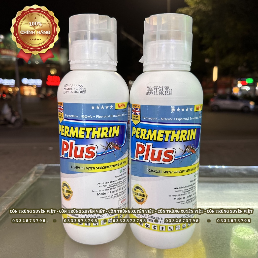 Permethrin Plus ( ขวด 1 ลิตร ) นําเข ้ าจากสหราชอาณาจักร