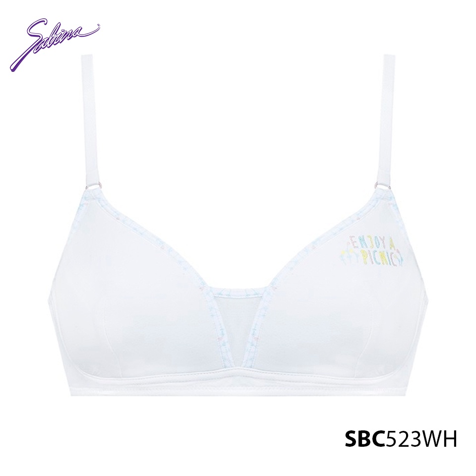 Cool Teen By Sabina SBC523WH White Thin Cushion Bra