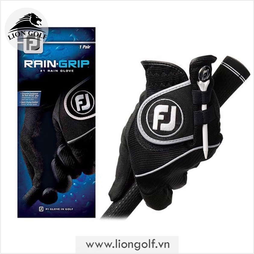 Fj Rain Grip LEFT HAND ถุงมือกอล์ฟผู้ชาย - 66574E - LEFT HAND