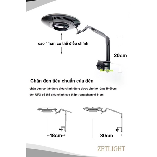 ชุดเมาท์ไฟ Zetlight UFO F8 PRO