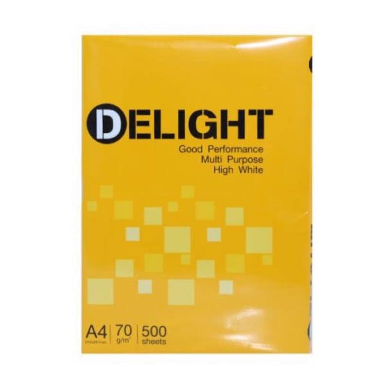 กระดาษ A4 Delight 70gsm อินโดนีเซีย.- เครื่องเขียน Bao Quan