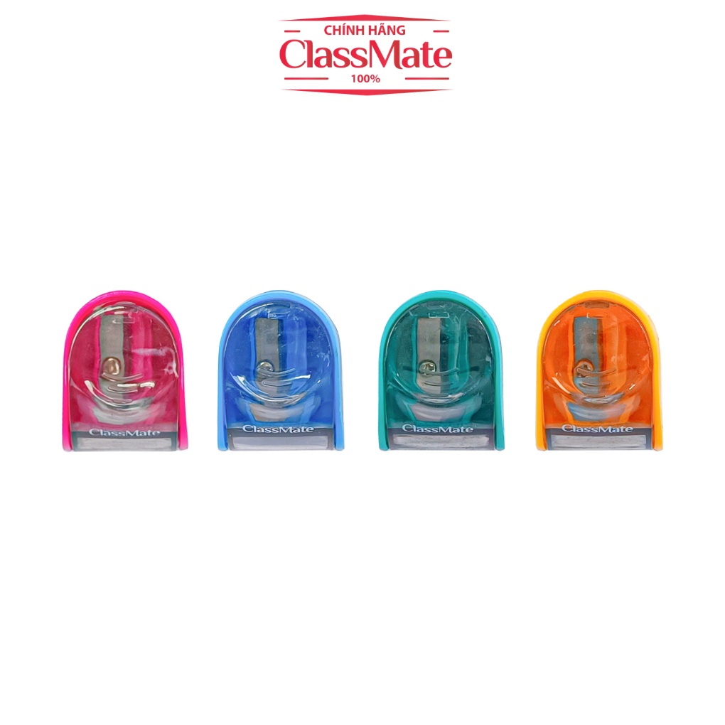 CLASSMATE ใบมีดเครื่องเหลาดินสอสไลด์ทําจากสแตนเลสพลาสติกคุณภาพสูงปลอดภัยสําหรับเด็ก CL-PS210