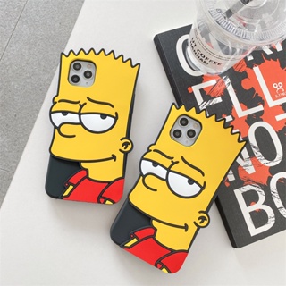 เคสโทรศัพท์มือถือ ซิลิโคน ลาย Mr. สําหรับ iPhone 6 7 8Plus XS Max 11 12 13ProMax 14 ProMax เคส Simpson