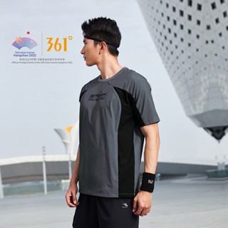 เสื้อยืดคอกลม แขนสั้น หมุนได้ 361 องศา สไตล์สปอร์ต สําหรับผู้ชาย 652224112