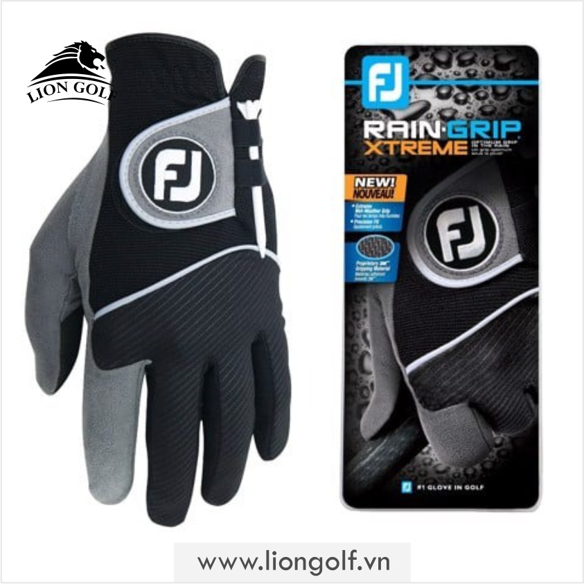 Fj RAIN GRIP Xtreme FJ ถุงมือกอล์ฟผู้ชาย - 66562-B LEFT HAND